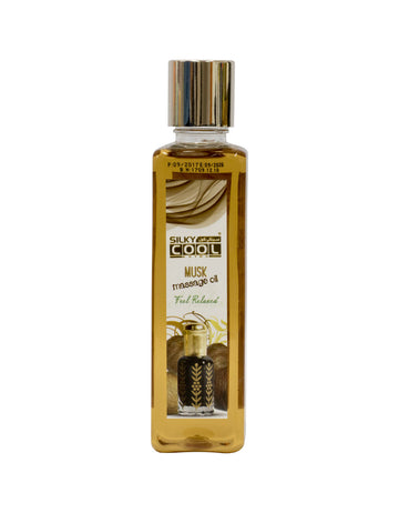 Silky Cool Massage Oil 175 Ml - Musk